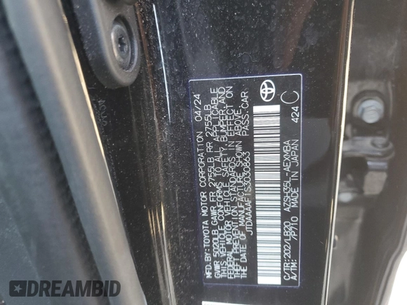 2025 Toyota Crown XLE z VIN JTDAAAAF1S3030863, wystawiony jako Copart lot #50586385 z przebiegiem 21 445 mil mil oraz Szkoda całkowita • Salvage title. Historia ofert i sprzedaży dostępna na DreamBid. Obrazek 13.