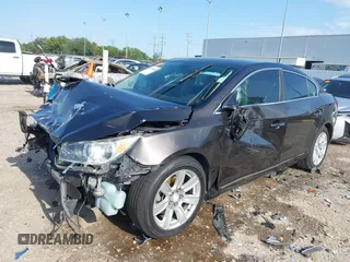 2013 Buick LaCrosse Premium 1 with VIN 1G4GF5E32DF216573, listed as a IAAI auction lot 42138481 with 187,214 mi miles and . Bid and sale history available at DreamBid. Image 2.