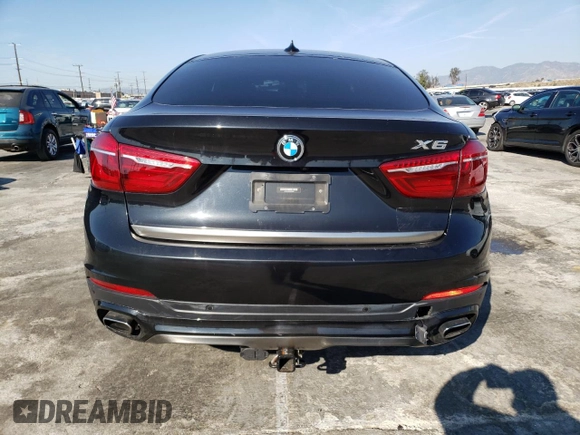 2019 BMW X6 sDrive35i with VIN 5UXKU0C55K0S97806, listed as a Copart auction lot 71047102 with 51,610 mi miles. Bid and sale history available at carsss.com. Image 6.