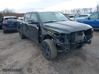 2020 Ram 1500 Big Horn with VIN 1C6SRFFT6LN183373, listed as a IAAI auction lot 41777408 with 43,457 mi miles. Bid and sale history available at carsss.com. Image 1.