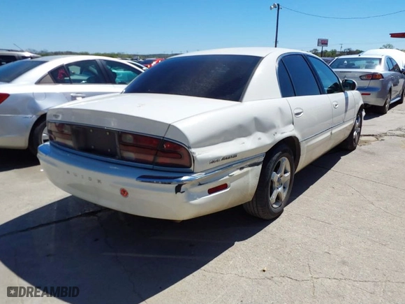 2002 Buick Park Avenue with VIN 1G4CW54K124231498, listed as a IAAI auction lot 41852695 with 1 miles. Bid and sale history available at carsss.com. Image 4.