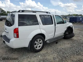2012 Nissan Pathfinder SV with VIN 5N1AR1NN0CC628742, listed as a Copart auction lot 51850775 with 168,786 mi miles and Salvage Title. Bid and sale history available at carsss.com. Image 3.