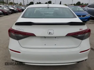 2025 Honda Civic Si with VIN 2HGFE1E52SH475185, listed as a Copart auction lot 55272065 with 117 mi miles and Salvage Title. Bid and sale history available at DreamBid. Image 6.