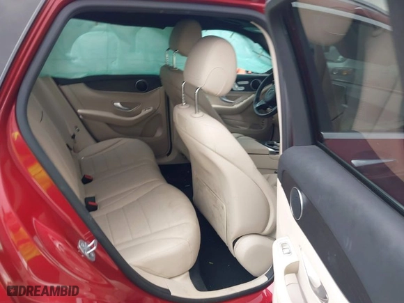 2018 Mercedes-Benz GLC with VIN WDC0G4JB9JV112913, listed as a IAAI auction lot 41783710 with 21,045 mi miles. Bid and sale history available at carsss.com. Image 8.