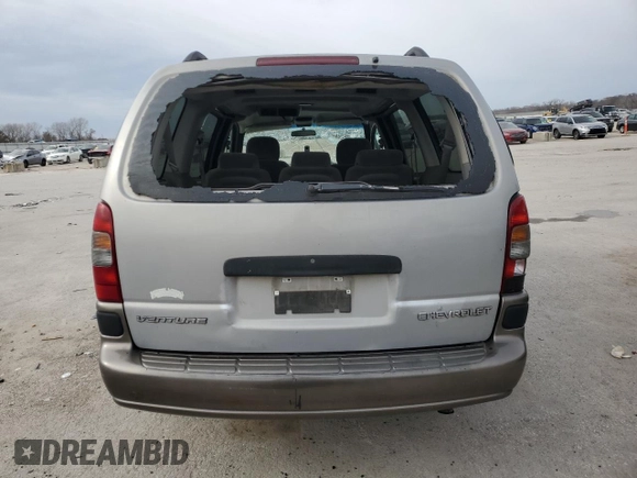 2004 Chevrolet Venture LS z VIN 1GNDX03E44D179265, wystawiony jako Copart lot #82254644 z przebiegiem Nie podano mil oraz Szkody całkowita. Historia ofert i sprzedaży dostępna na DreamBid. Obrazek 6.