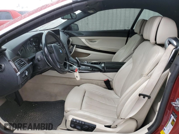 2012 BMW 6 Series 650i z VIN WBALZ3C58CDL70716, wystawiony jako Copart lot #43794155 z przebiegiem 69 745 mil mil oraz Szkoda całkowita • Salvage title. Historia ofert i sprzedaży dostępna na DreamBid. Obrazek 7.