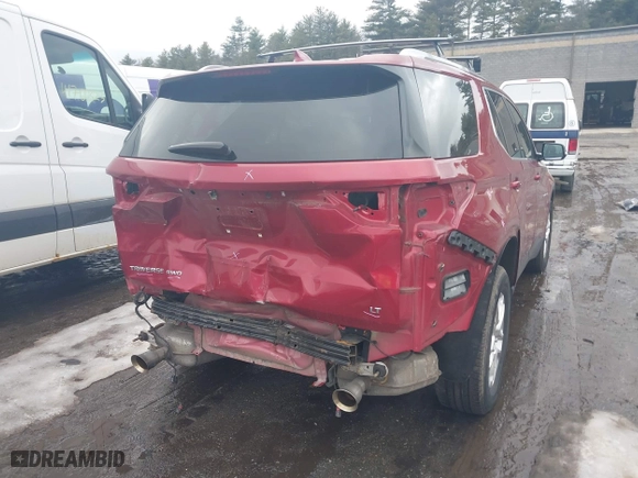 2018 Chevrolet Traverse LT Cloth with VIN 1GNEVGKW3JJ188727, listed as a IAAI auction lot 41740495 with 74,056 mi miles. Bid and sale history available at carsss.com. Image 6.