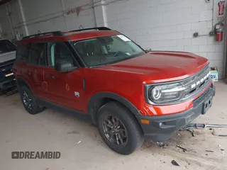 2022 Ford Bronco Sport Big Bend z VIN 3FMCR9B63NRD02538, wystawiony jako IAAI lot #42502628 z przebiegiem 56 946 mil mil oraz . Historia ofert i sprzedaży dostępna na DreamBid. Obrazek 1.