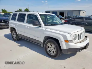 2017 Jeep Patriot Sport with VIN 1C4NJPBA6HD148711, listed as a Copart auction lot 58471205 with 85,918 mi miles and Salvage title. Bid and sale history available at DreamBid. Image 4.