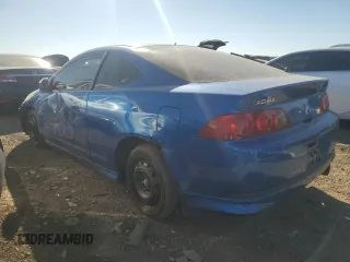 2006 Acura RSX with VIN JH4DC54826S017335, listed as a Copart auction lot 74480334 with 154,275 mi miles and Salvage Title. Bid and sale history available at carsss.com. Image 2.