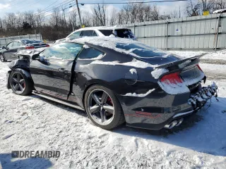 2022 Ford Mustang Mach 1 with VIN 1FA6P8R00N5555053, listed as a Copart auction lot 45270985 with Not provided miles and Salvage title. Bid and sale history available at DreamBid. Image 2.