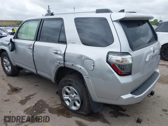 2023 Toyota 4Runner SR5 with VIN JTEMU5JR3P6147061, listed as a IAAI auction lot 42194146 with 35,519 mi miles and . Bid and sale history available at DreamBid. Image 3.