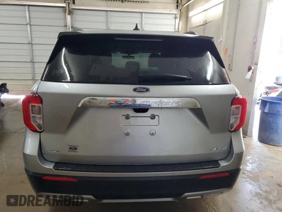 2023 Ford Explorer XLT with VIN 1FMSK8DH9PGA59157, listed as a Copart auction lot 51327735 with 63,951 mi miles and Salvage Title. Bid and sale history available at carsss.com. Image 6.