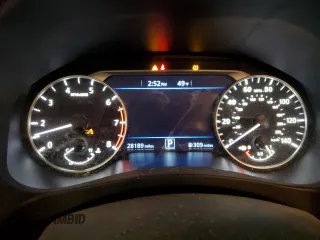 2022 Nissan Altima SV with VIN 1N4BL4DWXNN374881, listed as a Copart auction lot 52409335 with 28,189 mi miles and Salvage Title. Bid and sale history available at DreamBid. Image 9.