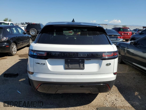 2020 Land Rover Range Rover Velar S with VIN SALYB2FV5LA254001, listed as a Copart auction lot 68013674 with 44,622 mi miles and Salvage Title. Bid and sale history available at carsss.com. Image 6.