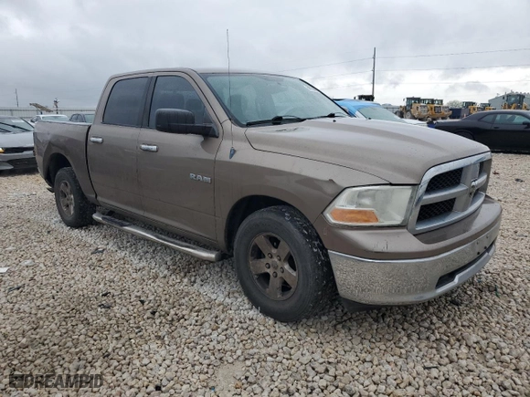 2010 Dodge Ram 1500 ST with VIN 1D7RB1CP4AS246030, listed as a Copart auction lot 50703805 with 237,205 mi miles and Salvage Title. Bid and sale history available at carsss.com. Image 4.