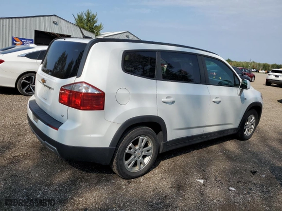 2012 Chevrolet Orlando 1LT with VIN KL77P2EM6CK569152, listed as a Copart auction lot 69464984 with 70194 miles and Clean Title. Bid and sale history available at carsss.com. Image 3.