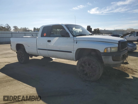 2001 Dodge Ram 2500 with VIN 3B7KF236X1G206409, listed as a Copart auction lot 45863255 with 0 mi miles and Salvage Title. Bid and sale history available at carsss.com. Image 4.