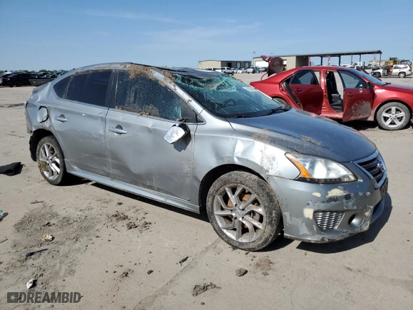 2014 Nissan Sentra SR with VIN 3N1AB7AP8EY309315, listed as a Copart auction lot 51424415 with 180,041 mi miles and Non Repairable. Bid and sale history available at carsss.com. Image 4.