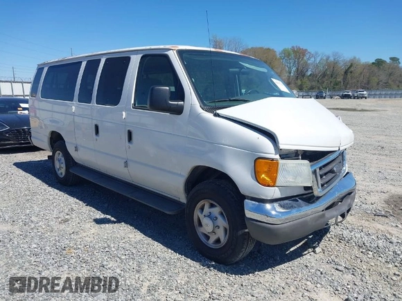 2006 Ford Econoline Passenger XL with VIN 1FBSS31L36DA88609, listed as a IAAI auction lot 41817356 with 45,454 mi miles and . Bid and sale history available at DreamBid. Image 1.