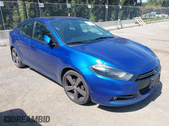 2014 Dodge Dart GT with VIN 1C3CDFEBXED826535, listed as a IAAI auction lot 42118338 with 107,936 mi miles and . Bid and sale history available at DreamBid. Image 1.