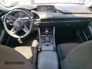 2021 Mazda 3 S with VIN JM1BPAAL4M1321140, listed as a Copart auction lot 52507325 with 53,514 mi miles and Salvage Title. Bid and sale history available at DreamBid. Image 8.