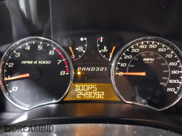 2010 GMC Canyon SLE1 with VIN 1GTJTCDE5A8101170, listed as a IAAI auction lot 41768345 with 249,092 mi miles. Bid and sale history available at carsss.com. Image 7.