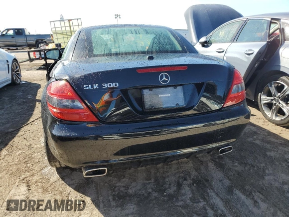 2009 Mercedes-Benz SLK-Class 3.0L with VIN WDBWK54F79F201709, listed as a Copart auction lot 77385544 with 66,593 mi miles and Non Repairable. Bid and sale history available at carsss.com. Image 6.