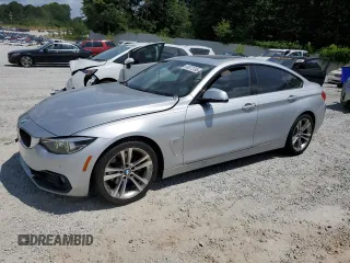 2018 BMW 4 Series 430i z VIN WBA4J1C52JBG80193, wystawiony jako Copart lot #60072745 z przebiegiem 209 821 mil mil oraz Czysty tytuł • Clean title. Historia ofert i sprzedaży dostępna na DreamBid. Obrazek 1.