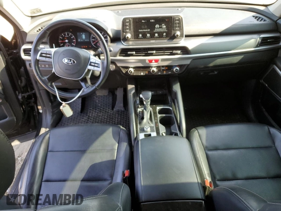 2021 Kia Telluride LX with VIN 5XYP24HC6MG127592, listed as a Copart auction lot 55353825 with 43,115 mi miles and Salvage title. Bid and sale history available at DreamBid. Image 8.