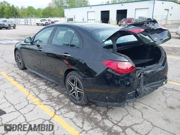 2024 Mercedes-Benz C 300 with VIN W1KAF4HB3RR212857, listed as a IAAI auction lot 42319945 with 5,652 mi miles and . Bid and sale history available at DreamBid. Image 3.