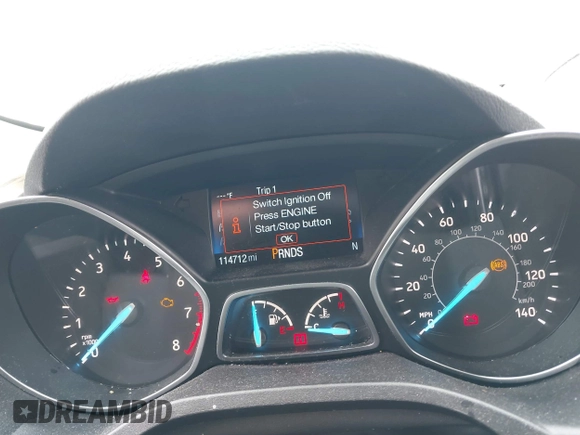 2019 Ford Escape SE z VIN 1FMCU0GD4KUC35521, wystawiony jako IAAI lot #42066188 z przebiegiem 114 712 mil mil oraz . Historia ofert i sprzedaży dostępna na DreamBid. Obrazek 7.