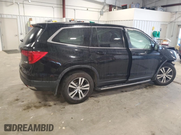 2016 Honda Pilot EX-L with VIN 5FNYF6H54GB068656, listed as a Copart auction lot 57773195 with 93,711 mi miles and Non repairable. Bid and sale history available at DreamBid. Image 3.