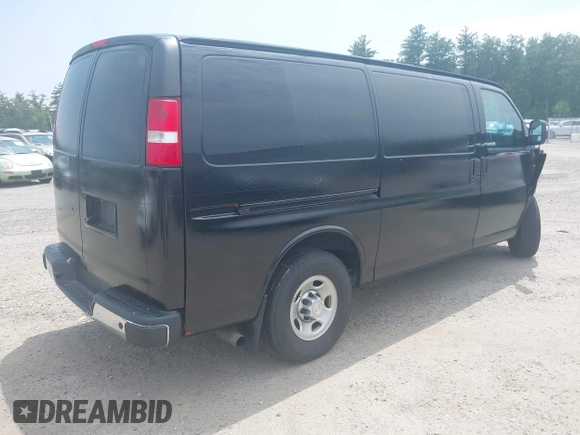 2019 Chevrolet Express Cargo with VIN 1GCWGAFP9K1229029, listed as a IAAI auction lot 42387553 with 78,666 mi miles and . Bid and sale history available at DreamBid. Image 4.