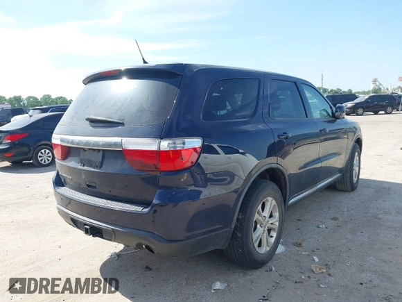 2012 Dodge Durango SXT with VIN 1C4RDHAG7CC197452, listed as a IAAI auction lot 42265707 with 217,252 mi miles and . Bid and sale history available at DreamBid. Image 4.
