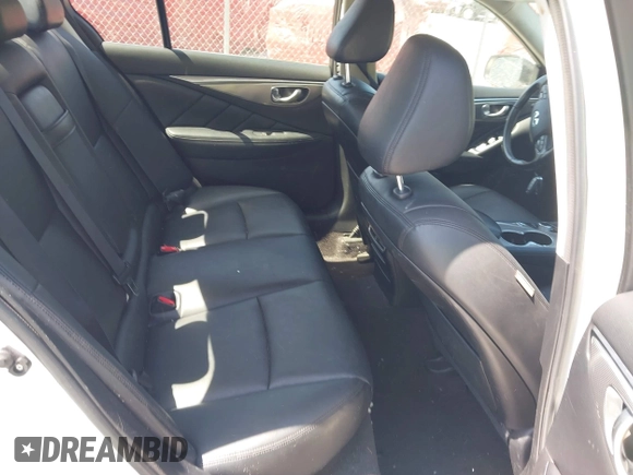 2015 Infiniti Q50 Sport with VIN JN1BV7AP4FM339122, listed as a IAAI auction lot 42566531 with 117,613 mi miles and . Bid and sale history available at DreamBid. Image 8.