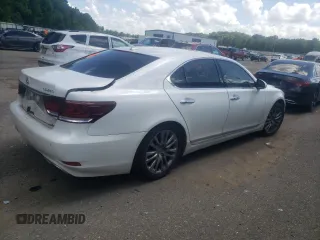2013 Lexus LS 460 with VIN JTHBL5EF0D5116820, listed as a Copart auction lot 62573645 with Not provided miles and Salvage title. Bid and sale history available at DreamBid. Image 3.