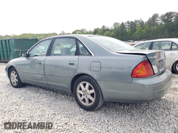 2001 Toyota Avalon XL w/Bucket Seats with VIN 4T1BF28B91U122547, listed as a Copart auction lot 53041735 with 254,722 mi miles and Salvage Title. Bid and sale history available at carsss.com. Image 2.