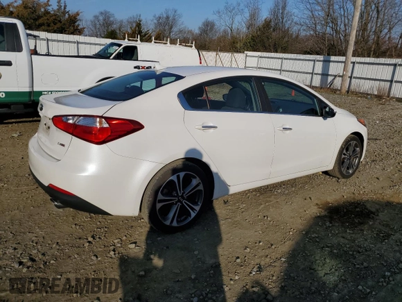 2016 Kia Forte EX with VIN KNAFX4A80G5502308, listed as a Copart auction lot 50939165 with 118,871 mi miles and Clean Title. Bid and sale history available at carsss.com. Image 3.