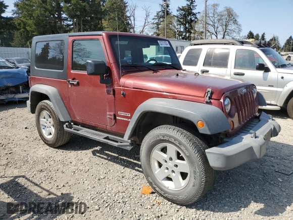 2010 Jeep Wrangler Sport with VIN 1J4AA2D11AL126197, listed as a Copart auction lot 53701635 with 141,483 mi miles and Salvage Title. Bid and sale history available at carsss.com. Image 4.