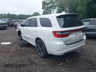 2021 Dodge Durango GT Plus with VIN 1C4RDJDG5MC521437, listed as a IAAI auction lot 42589843 with 53,492 mi miles and . Bid and sale history available at DreamBid. Image 3.