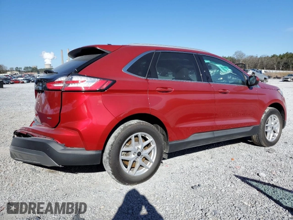 2024 Ford Edge SEL with VIN 2FMPK4J95RBA60084, listed as a Copart auction lot 47379095 with 4,002 mi miles and Salvage Title. Bid and sale history available at carsss.com. Image 3.