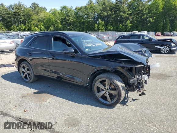 2023 Genesis GV70 2.5T with VIN KMUMADTB1PU097227, listed as a Copart auction lot 59223375 with Not provided miles and Salvage title. Bid and sale history available at DreamBid. Image 4.