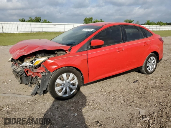 2012 Ford Focus SE with VIN 1FAHP3F21CL409819, listed as a Copart auction lot 53702165 with 131,739 mi miles and Salvage Title. Bid and sale history available at carsss.com. Image 1.