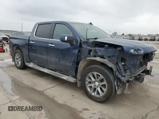 2019 Chevrolet Silverado 1500 High Country with VIN 1GCUYHED1KZ143932, listed as a Copart auction lot 46997635 with 70,075 mi miles and Salvage Title. Bid and sale history available at carsss.com. Image 4.