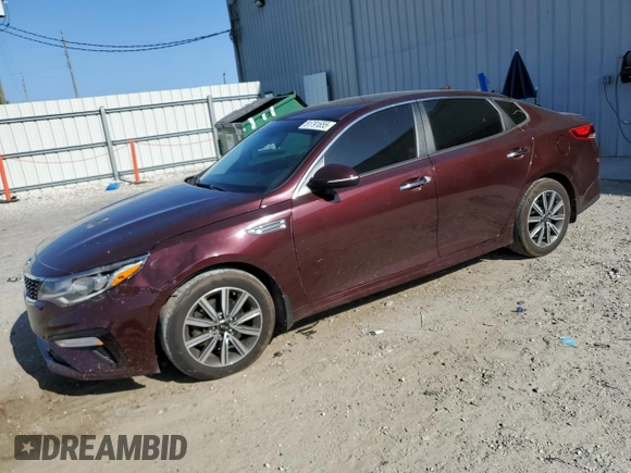 2019 Kia Optima LX with VIN 5XXGT4L30KG358378, listed as a Copart auction lot 51791655 with 107,404 mi miles and Non Repairable. Bid and sale history available at carsss.com. Image 1.