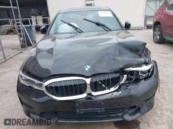 2022 BMW 3 Series 330i with VIN 3MW5R1J08N8C37393, listed as a IAAI auction lot 41712629 with 37,423 mi miles and . Bid and sale history available at DreamBid. Image 12.