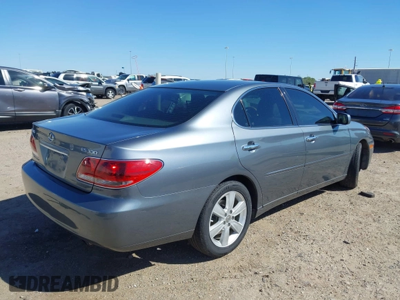 2006 Lexus ES 350 with VIN JTHBA30G765143073, listed as a IAAI auction lot 41840304 with 233,309 mi miles and . Bid and sale history available at DreamBid. Image 4.