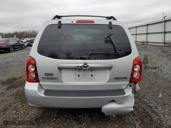 2006 Mazda Tribute s with VIN 4F2CZ94116KM12760, listed as a Copart auction lot 85917594 with 186,525 mi miles and Salvage Title. Bid and sale history available at carsss.com. Image 6.