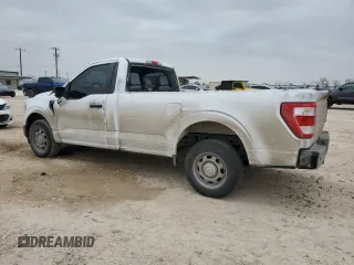 2021 Ford F-150 XL with VIN 1FTMF1C59MKF04988, listed as a Copart auction lot 45366475 with 68,839 mi miles and Salvage title. Bid and sale history available at DreamBid. Image 2.